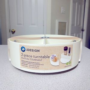 2 piece turn plateau tournant
